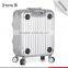 Hot sale aluminum cosmetic case with led light and mirror