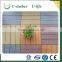 Waterproof WPC outdoor solar DIY decking tiles