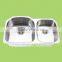 foshan double bowl undermount sinks 304 sus tainless steel kitchen sink HD860520