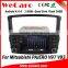Wecaro Android touch screen 4.4.4 in dash 7" car radio for mitsubishi pajero V97 V93 car dvd gps navigation system 2006-2011