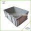 Green stackable moving plastic box for agricultural use