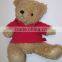 red teddy bear plush toy/plush teddyplush teddy bear in red shirt
