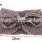 2015 Winter Newest Charm Women's Christmas Gift Knit Elastic Bow Knot Lace Flower Headband