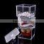 clear acrylic plastic drawers jewelry and cosmetics organizer