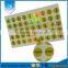 Custom small round 3D holograms security laser labels stickers