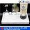 White Marble Wine and Food Serving Dinner Plates Natural Stone Tea Tray