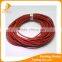 5mm stingray round braided leather cord wholesale