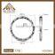 Fashion high quality ripple split ring for keys
