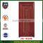 China sound-proof swing security front wooden door in Guangzhou with 100% solid wood