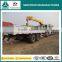 Factory supply--- China top brand SINOTRUK& XCMG telescopic boom truck mounted crane for sale