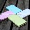 N007 8000mAh power Bank ultra-thin External Battery Charger christmas gifts polymer power bank UV power bank with dual usb