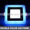 Two Colors 2 in 1 LED Lights Panel Factory Price 3+2w/6+3w/12+4w/18+6w