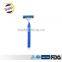 Competitive price shaving razor with double edge razor blades