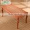 2015 China antique nature rattan cane webbing dinning room table chair set furniture set