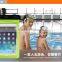 Hot Selling!!! Transprent PVC Pouch For iPad Waterproof Bag,For ApSmart Case For iPad 4 3 2,For iPad Air