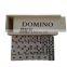 Domino with wooden box