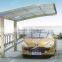 Modern single awning carport