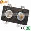 Cri 90 lumens Aluminium brushed silver led Grille light