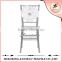 Cheap white spandex wedding chair sashes flower