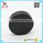 balck glass cosmetic jar plastic ABS screw lid cap-