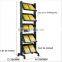 2015 popular revolving magazine rack