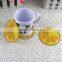 small order plastic soft pvc fruit design coaster
