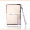 Hot selling customized LOGO slim credit card power bank 1350mah