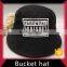 plain bucket hat wholesale with drawstring