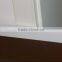 cheap white ps framed glass mirror stick on wall or hanging on door mirror