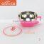 Chaoan Caitang 5.2"/ 6.0"/ 7.2"Perfect for prepping PP outer/SS inner Plasti container lunch bowl with handle air tight lids
