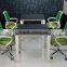 Furniture extruded aluminum metal leg for office desk