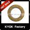 KYOK 19mm polished aluminum alloy metal roller shower curtain rings,top material decorative curtain hardware accessories