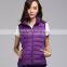Hot Selling Down Bodybuilding Ladies Vest for Winter