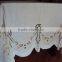 Hand embroidered table cloth No.46