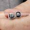 Wholesale  Stainless Steel Mens Studs Skull Earrings