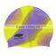 hot selling summer lovely silicone swim caps waterproof