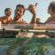 SUN LIFE SGS ISO Approved Guaranteed UV Protection glass bottom canoe