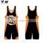 Cheap price sublimation printing wrestler singlets