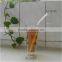 hot sell Heat resistant double wall ice tea glass