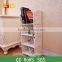 Heavy Duty Shelf Garage Wooden Plastic Storage 4 Level Detachable Shelves Rack