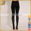 Black ripped leggings for woman
