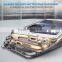Samco Crystal Clear PC Back TPU Bumper Drop Protective/Shock Absorption Attached Dust Cap Cell Phone Case for HTC One A9