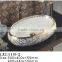 KJ2318-2 Saudia arabia hotsale model SASO Golden royal design vanity basin