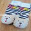 Unisex Gender animal baby infant rattles toys foot sock