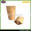 new launching product kraft paper stand up pouch