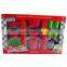 OEM simulated solid color kids plastic teapot toys set