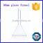 Short stem glass filter funnel for laboratory