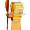Luxurious Gold 4 bladed self powered wood burner stove fan
