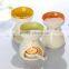 Color glazed ceramic oil burner in customer design aroma burner