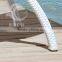 Wholesale beach lounge with 5cm cushion outdoor rattan lounge